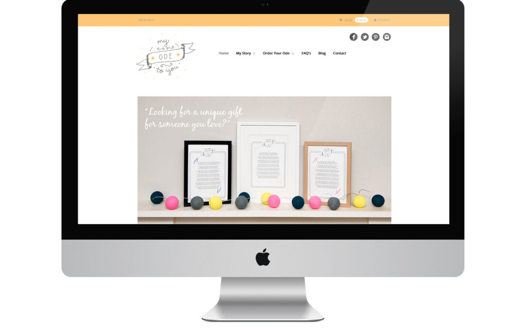 Website Design: My Ode to You
