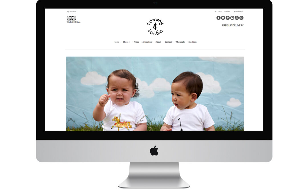 Website Design: Tommy & Lottie