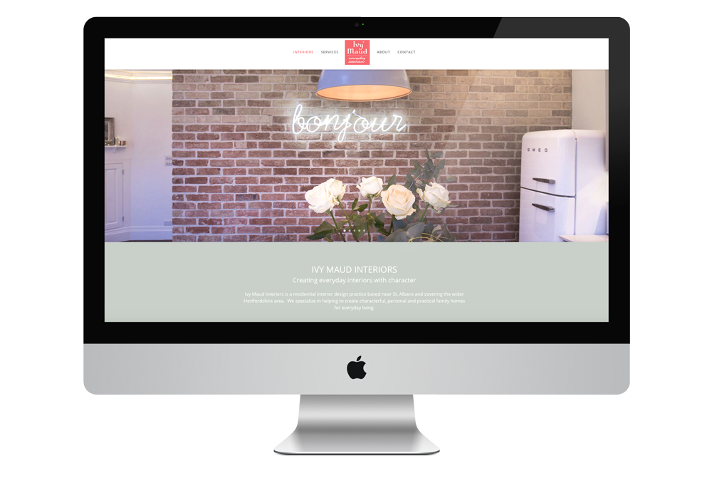 Website Design: Ivy Maud Interiors