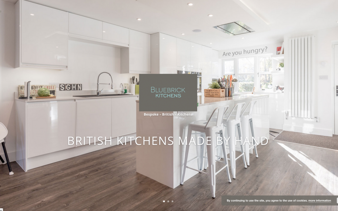 Brand Identity and Website Bluebrick Kitchens