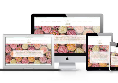 Brand identity and website refresh – Heaven is a Cupcake